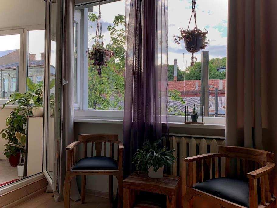 Three Bedroom With Two Terraces For 7People+Baby Kaunas Exterior foto